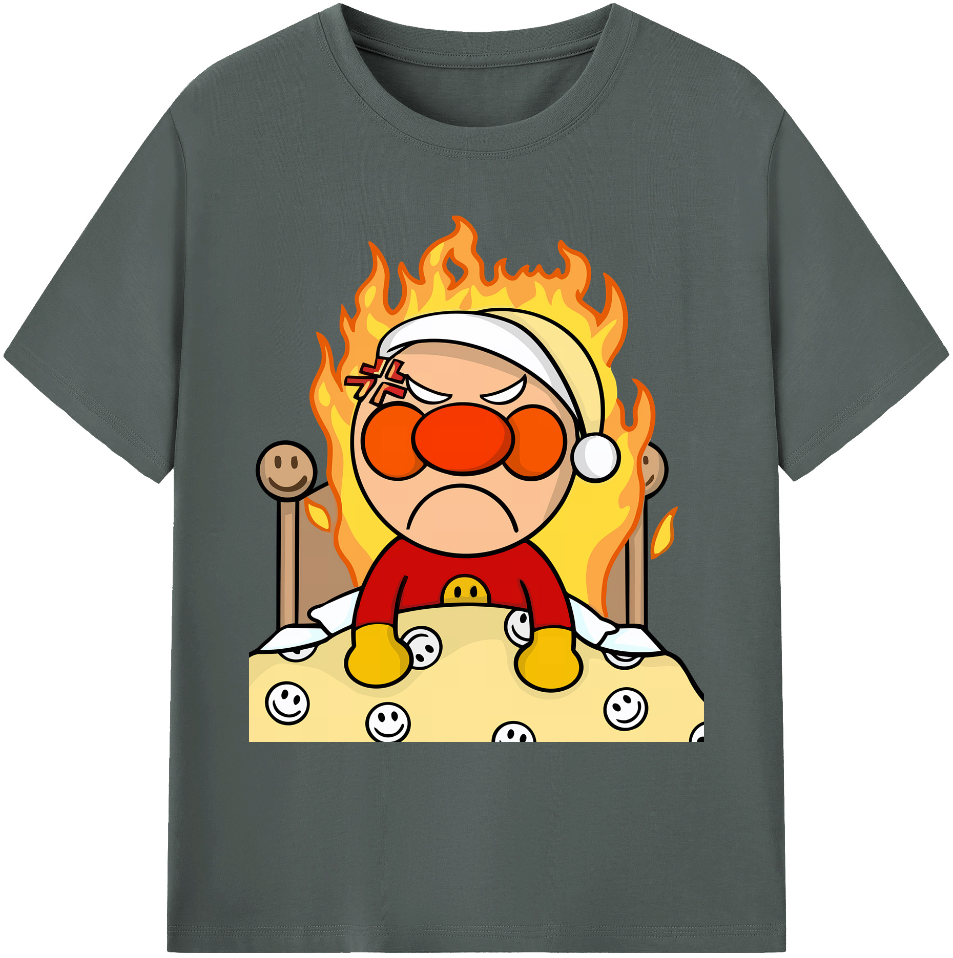 （画像用） アンパンマン Anpanman 綿100％ メンズ半袖Tシャツ｜肌触りやわらか＆通気性